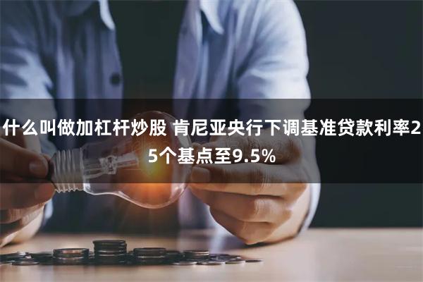 什么叫做加杠杆炒股 肯尼亚央行下调基准贷款利率25个基点至9.5%